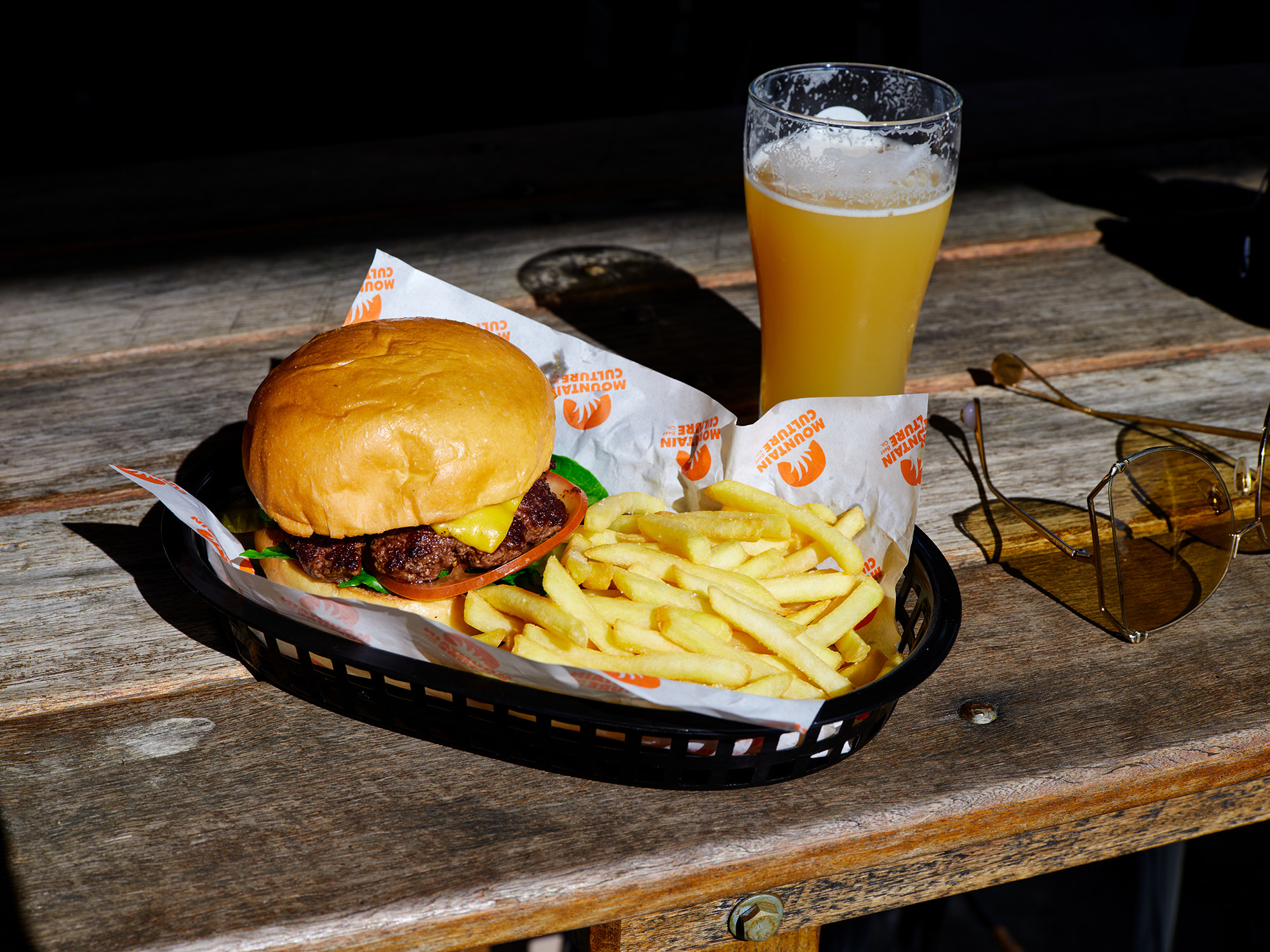 An OG Burger and a beer. It’s a yes from us. 