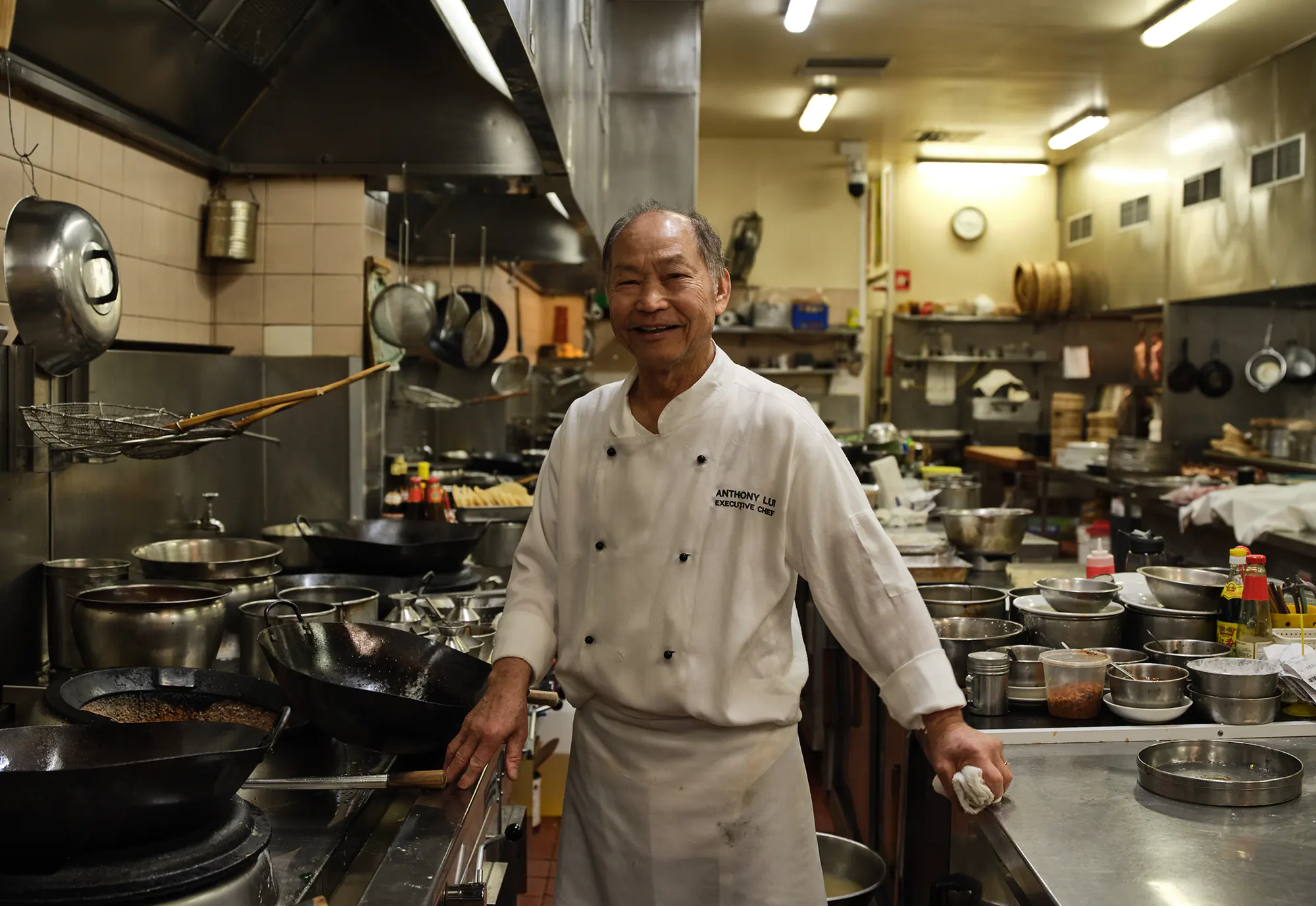 Anthony Lui moved to Australia from Hong Kong in 1980 to work in the Flower Drum kitchen - where he continues to work to this day