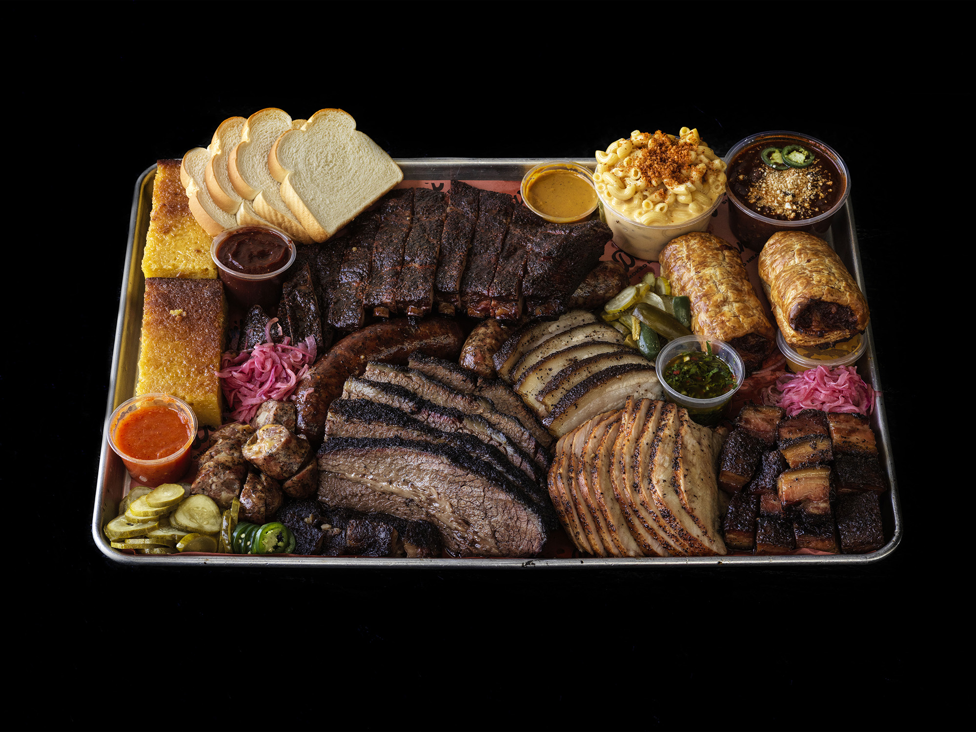 Behold – a Big Don’s barbeque platter. Order in advance but be quick, they sell out in around seven minutes.